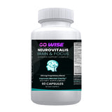 Go Wise NeuroVitalis Brain & Focus — Memory, Mental Clarity & Focus with Multivitamin Base — 60 Capsules