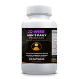 Go Wise Men's Daily Prostate — Prostate & Urinary Support with Saw Palmetto, Beta-Sitosterol & Zinc — 60 Capsules