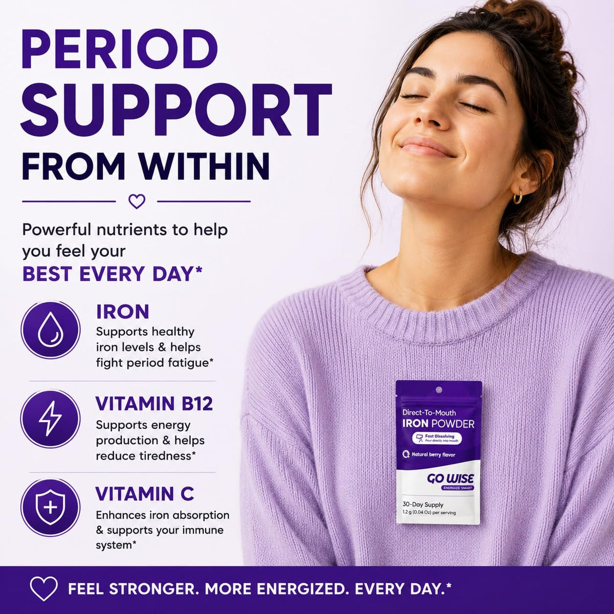 Go Wise Gentle Iron Powder with Scoop