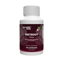 Beetroot — Organic Beetroot Powder, 60 capsules