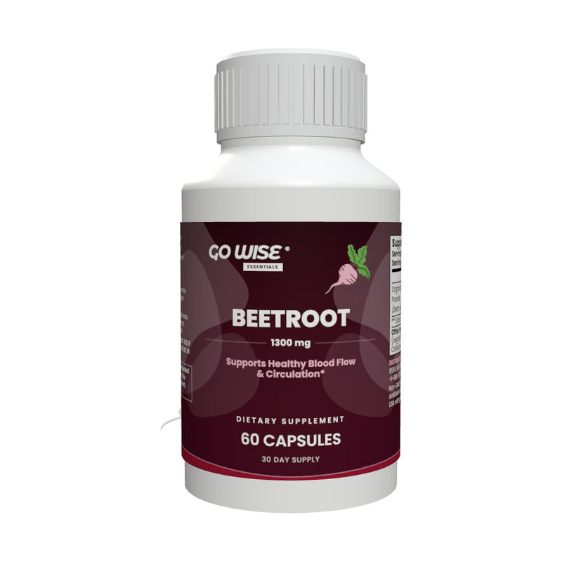 Beetroot — Organic Beetroot Powder, 60 capsules