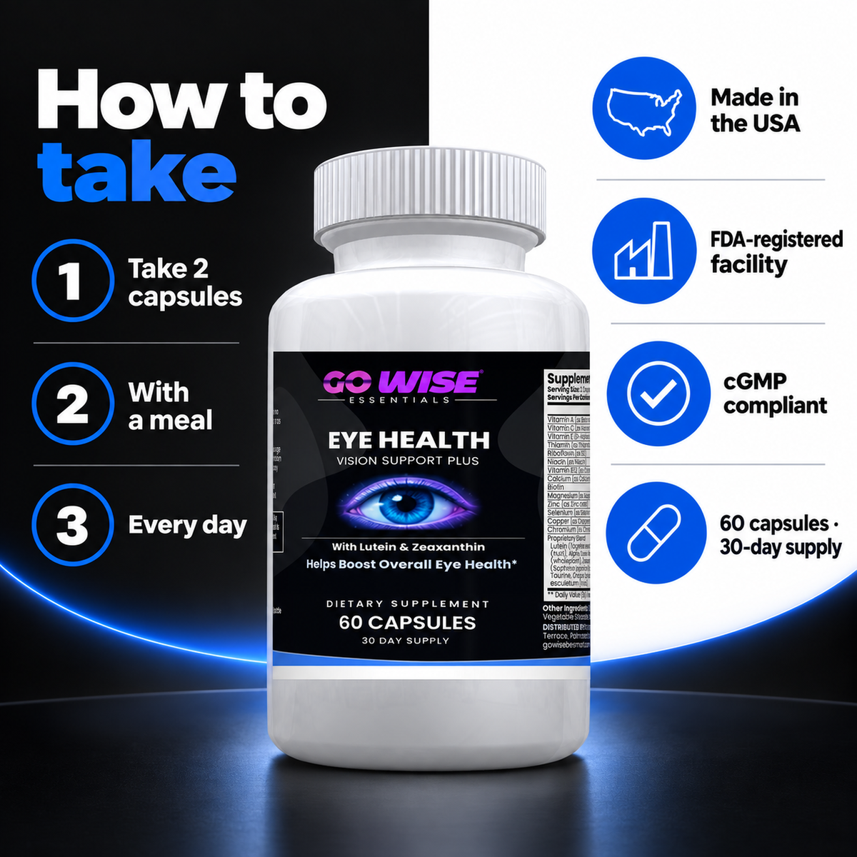 Go Wise eye steps