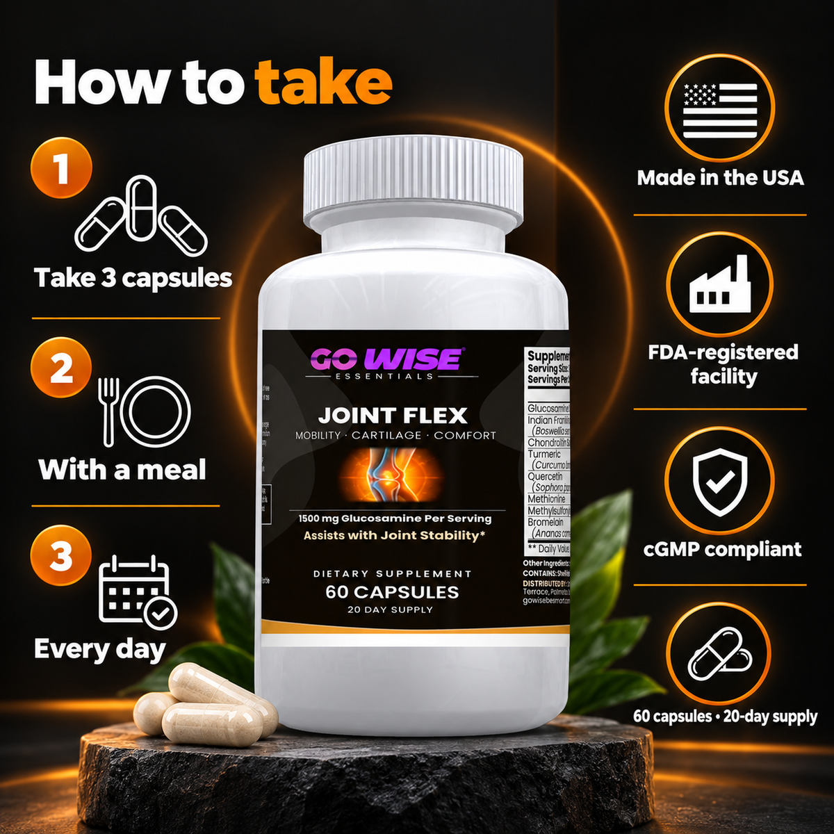 Go Wise joint steps
