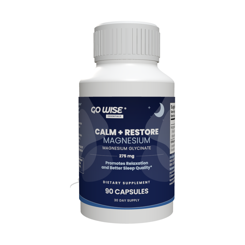 Calm + Restore — Magnesium Glycinate, 90 capsules