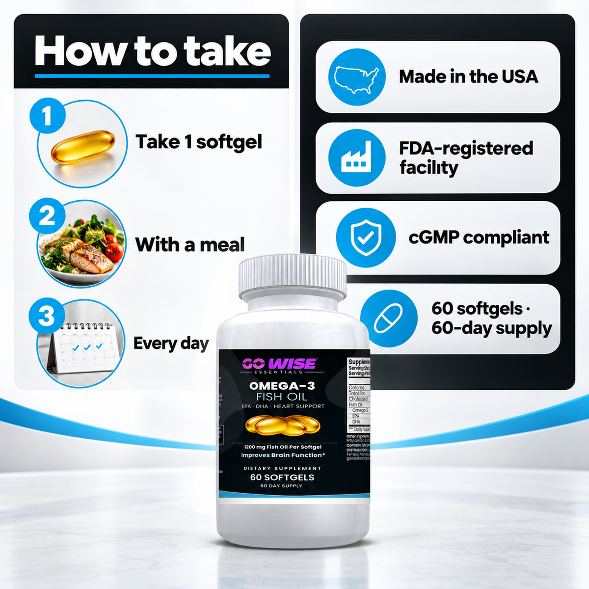 Go Wise omega3 steps