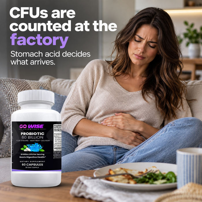 Go Wise probiotic problem