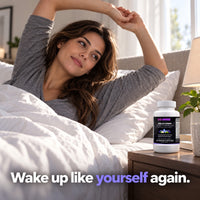 Go Wise Melatonin 10mg Sleep Formula — Melatonin with GABA, L-Theanine, Chamomile & Magnesium for Restful Sleep — 60 Veg