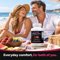 Go Wise Urinary Tract Balance — Cranberry with D-Mannose 1000mg, Hibiscus & Dandelion — Daily Bladder Support for Women 
