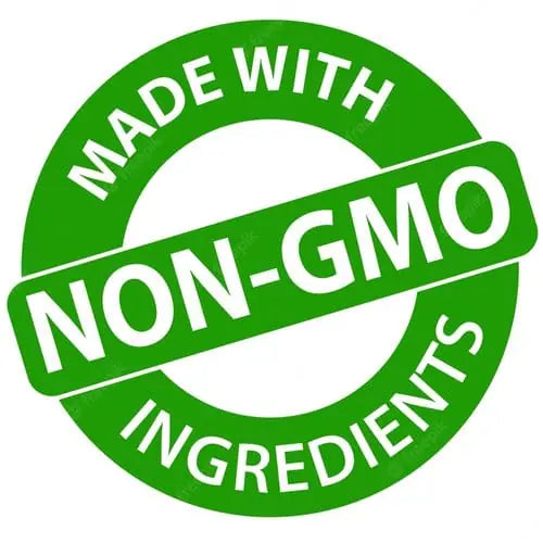 Made with non-GMO ingredients badge